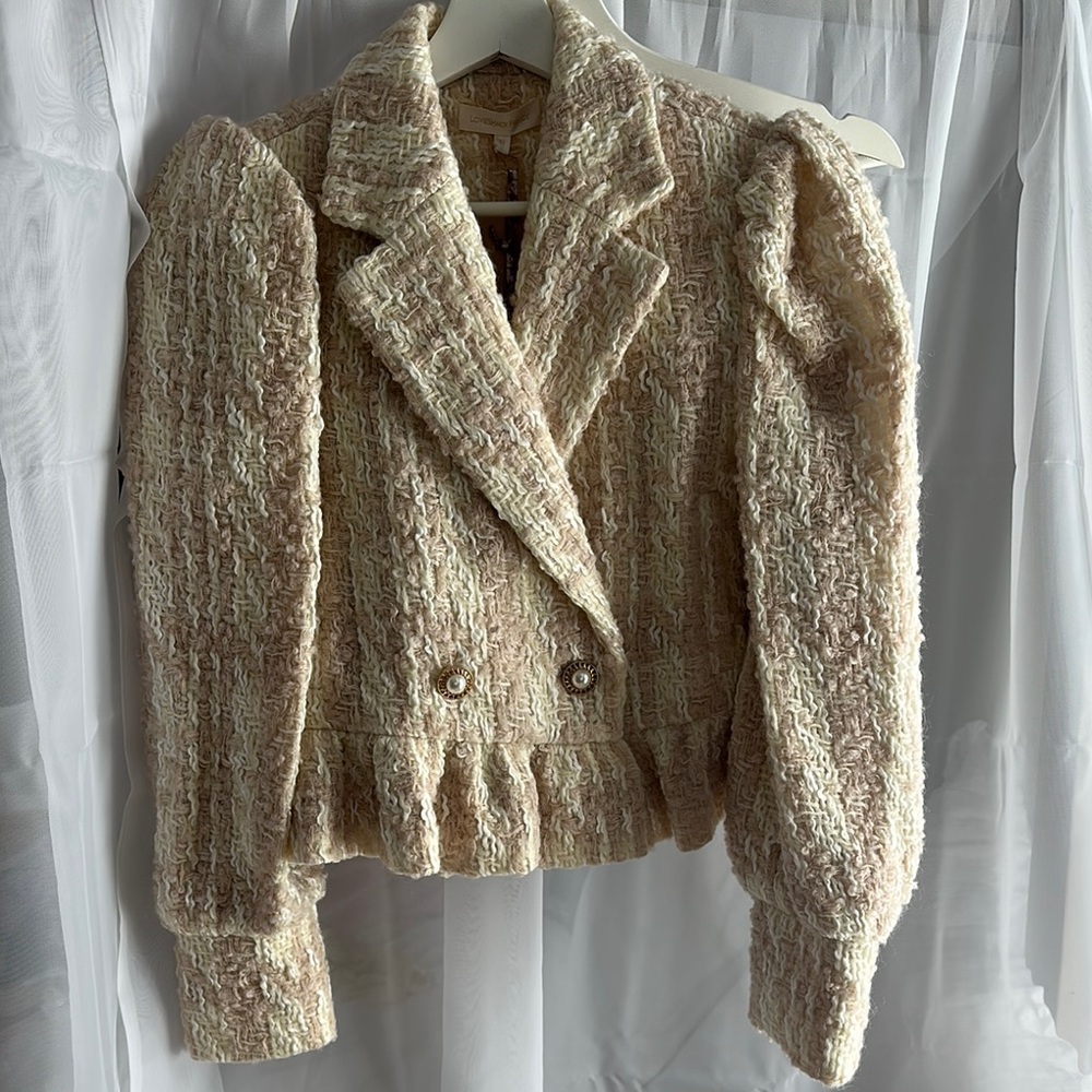 LOVESHACKFANCY Braelynn Jacket